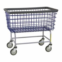 R&B Wire Mega Capacity Wire Laundry Cart