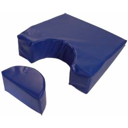 Pelvic positioning cushion - BB-EVU-WEDGE - David Scott Company - foam /  wedge-shaped