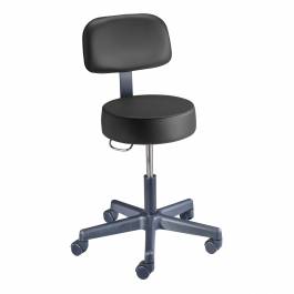 Value Plus Pneumatic Stool with Backrest