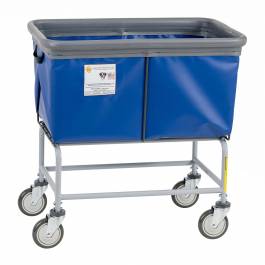 R&B Wire 464SOB Elevated Vinyl Basket Truck with Bumper, 4 Bushel