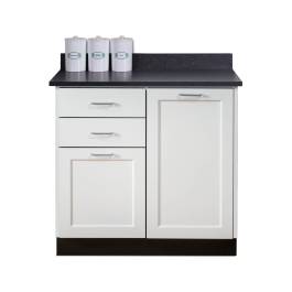 Clinton 8636 2-Door 2-Drawer Fashion Finish 36