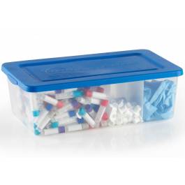 Laboratory Tubby Container With Lid and Divider Heathrow HS23453