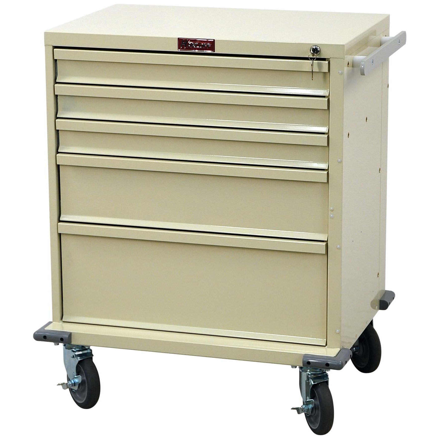 Harloff V24-5K V-Series Five Drawer Treatment and Procedure Cart