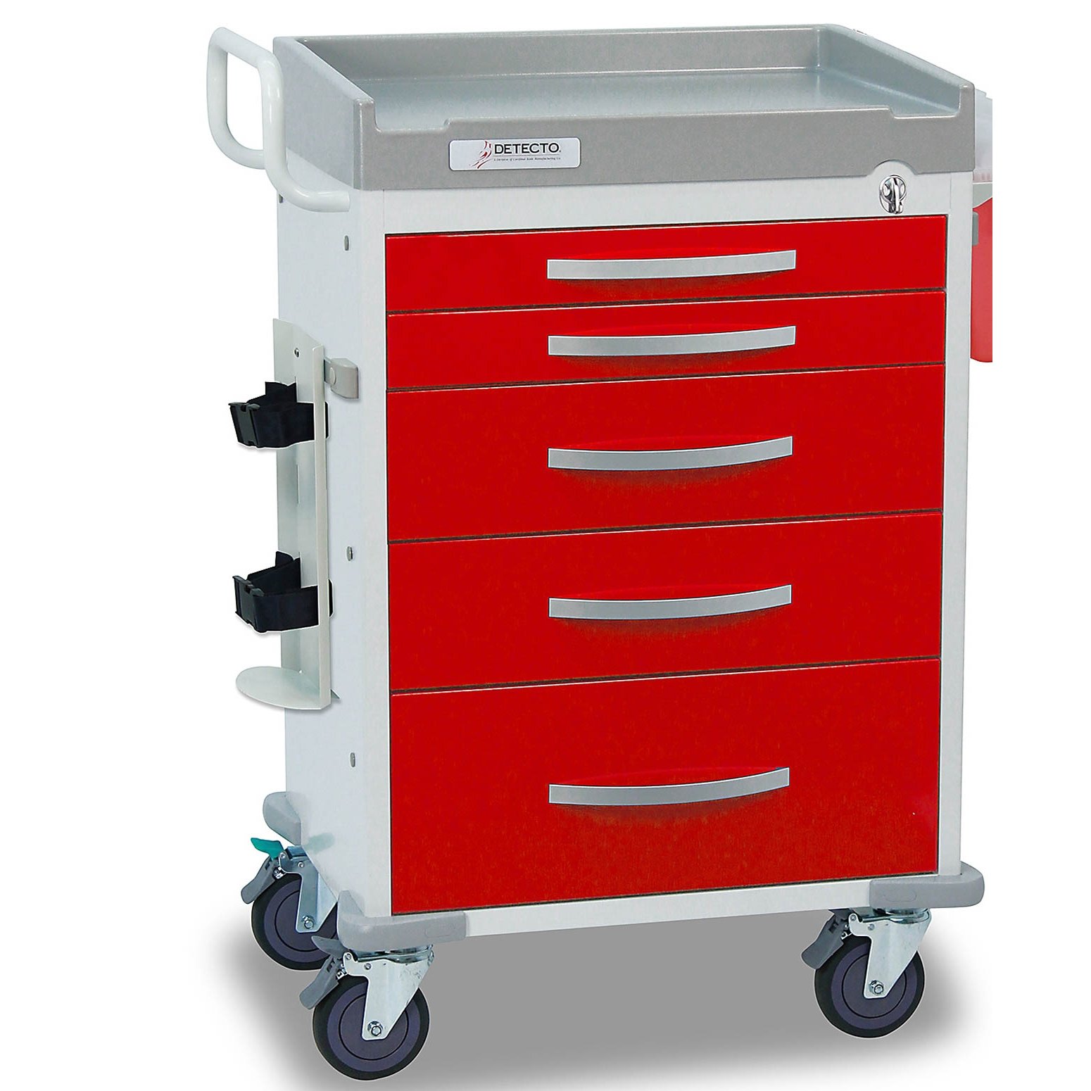 Detecto CARCOH Oxygen Tank Holder with Accessory Rail for Rescue Series