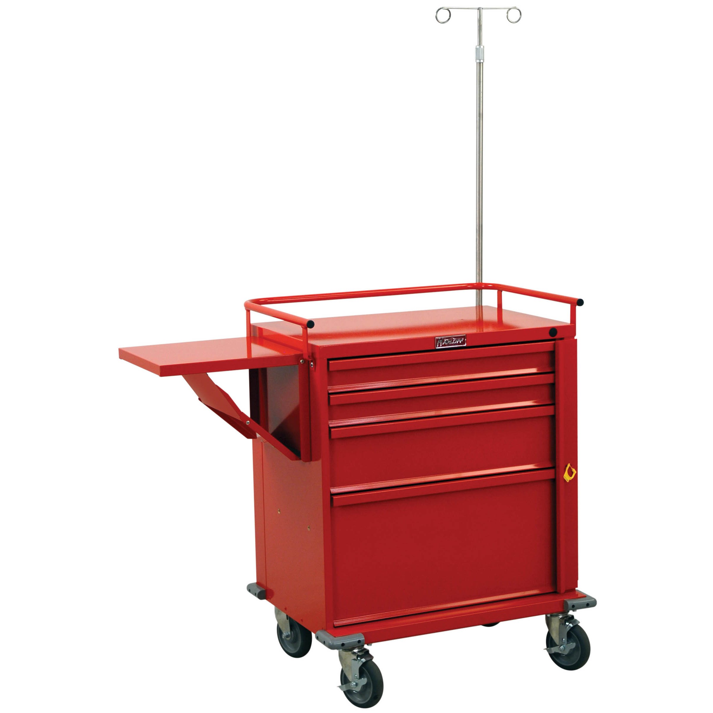 Harloff V244EMG VSeries 4 Drawer Emergency Cart with Accessories