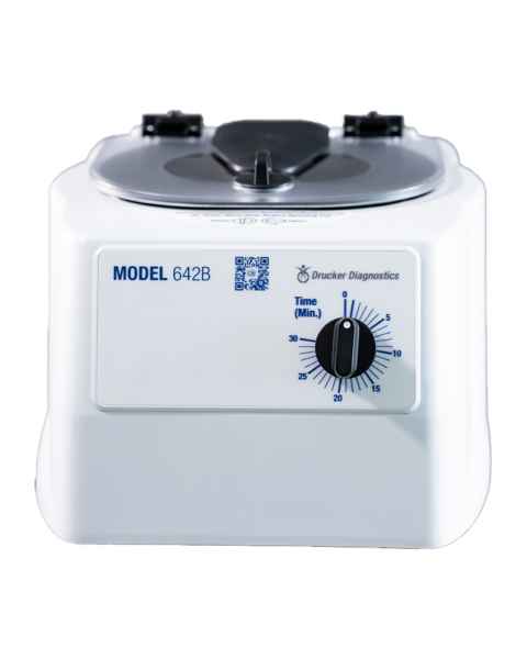Drucker 00-016-009-001 642B Horizontal Single-Speed Centrifuge - Front View