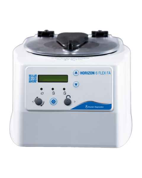 Drucker 00-376-009-001 HORIZON 6 Flex Fixed-Angle Routine Centrifuge - Front View