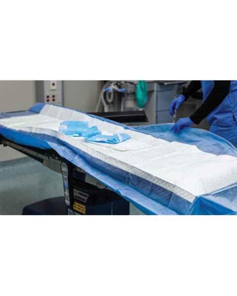 Protection Products 0171 Absorbent Impervious Table Sheet - 40" x 92"