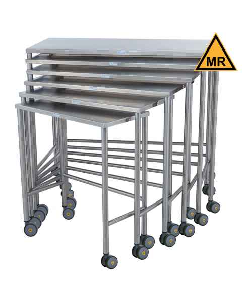 Blickman Non-Magnetic Nested Instrument Table