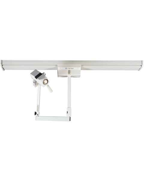 CoolSpot II Single Head on Fastrac Ceiling Mount Exam Light