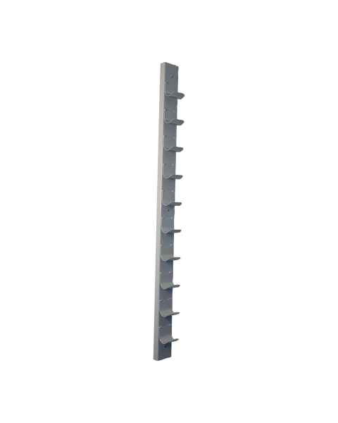 CanDo® 10-0575 10-Slot Wall-Mounted Dumbbell Rack