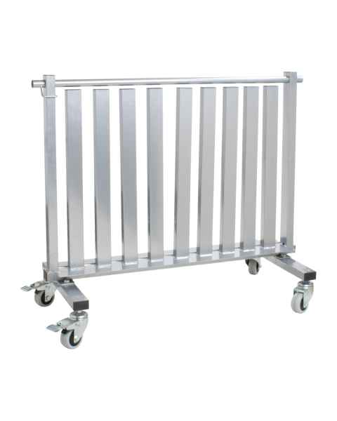 CanDo® 10-0581 10-Column Dumbbell Mobile Studio Rack