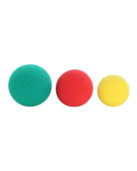 CanDo&reg; 10-0779 Memory Foam Squeeze Ball Exerciser, Complete Set