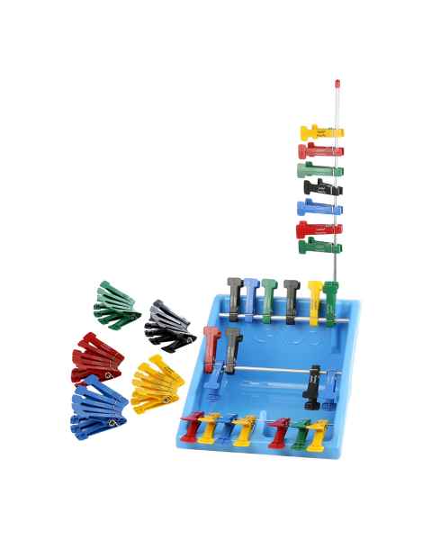 CanDo&reg; 10-0840 Graded Pinch Finger Exerciser, Complete Set