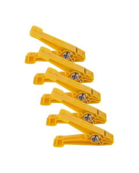CanDo&reg; 10-0841 Replacement Pinch Pins for Graded Pinch Finger Exerciser - Yellow, X-Light (Set of 5)