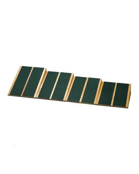 CanDo&reg; 10-1183 Progressive Fixed-Level Wooden Incline Board Set