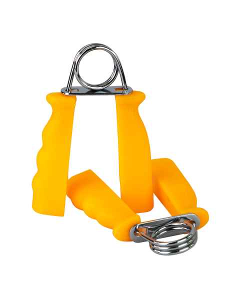 CanDo&reg; 10-1804 Fixed ErgoGrip Hand Exerciser - X-Light, Yellow
