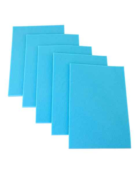 CanDo&reg; 10-2483 Memory Foam with PSA, 1/4" x 8" x 12" - Pack of 5