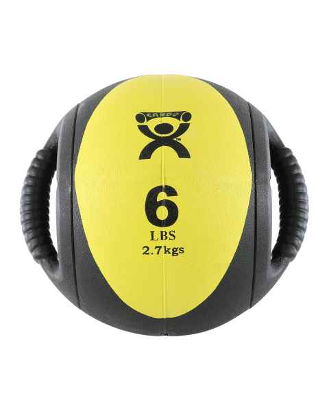 CanDo&reg; 10-3180 Dual-Handle Medicine Ball, 9