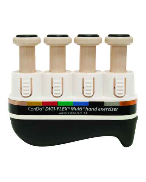 CanDo&reg; 10-3740 Digi-Flex&reg; Multi&reg; Hand and Finger Exerciser Basic Starter Pack - XX-Light Resistance, Tan