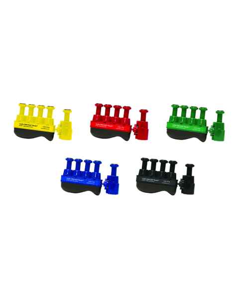 CanDo&reg; 10-3769 Digi-Flex&reg; Thumb&trade; Hand and Finger Exerciser Set - 5-Piece Set, Without Stand