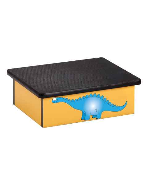 Clinton Pediatric Laminate Step Stool - Dino Days Graphic on Yellow