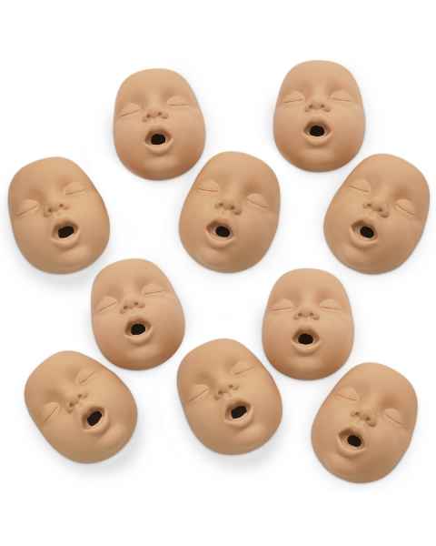 Simulaids Kim Infant CPR Manikin Mouth/Nosepieces - Light