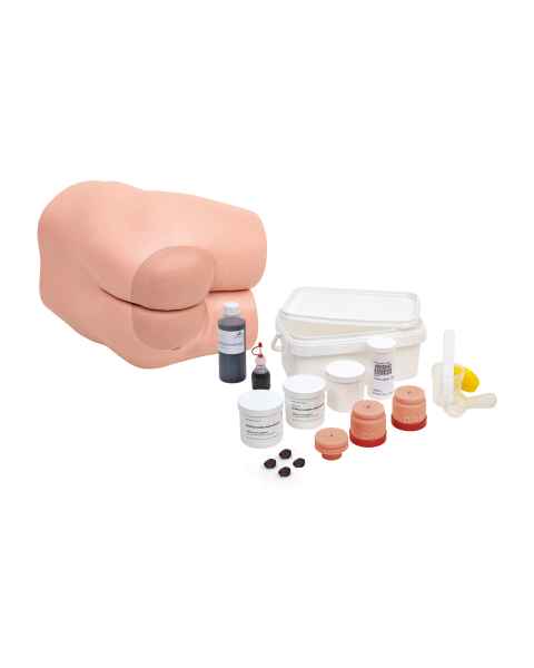 3B Scientific 1022519 SKINlike™ Bowel Care and Enema Trainer - Light Skin Tone