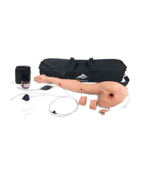 3B Scientific 1022652 Hemorrhage Control Arm Trainer - Light Skin Tone