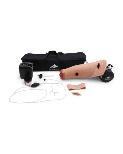 3B Scientific 1023106 Hemorrhage Control Leg Trainer - Light Skin Tone