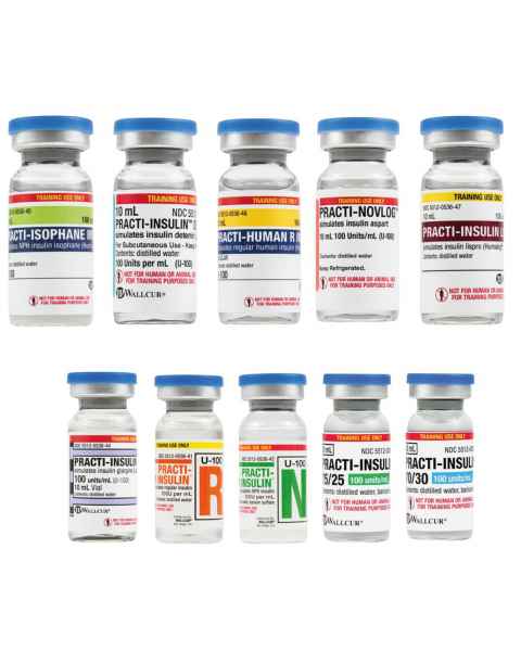 Wallcur 1024858 Practi-Insulin Starter Pack