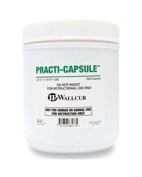 Wallcur 1024990 Practi-Capsule Oral-Bulk