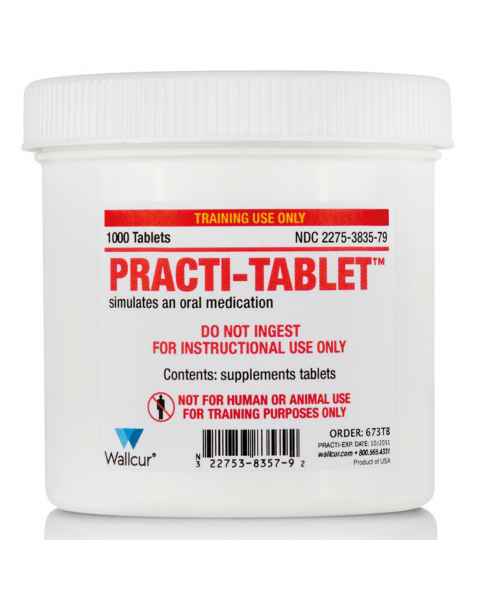 Wallcur 1024991 Practi-Tablet Oral-Bulk