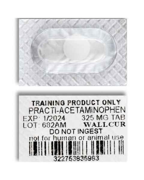 Wallcur 1024999 Practi-Acetaminophen 325 mg Oral-Unit Dose