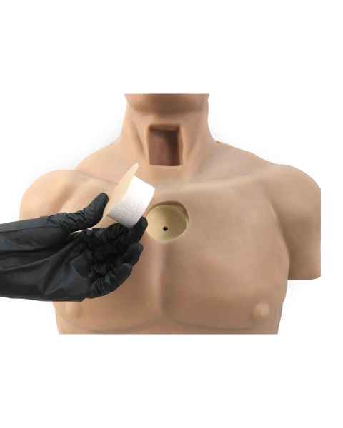 STOPS Medical 1025855 Replacement Sternal Puck for 6-in-1 TCCC Trainer - Actual Use (Manikin is Sold Separately)