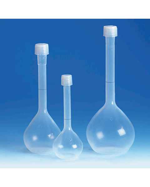 BrandTech Class A PFA Volumetric Flask with PFA Screw Cap