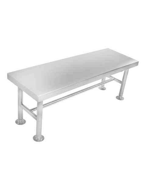 Blickman 1074100000 Freestanding Gowning Bench with H-Brace Model 4100SS