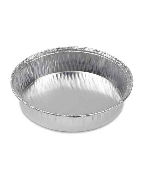 Heathrow Scientific 120930 Aluminum Weighing Boat with Crinkle Wall - 70 mL
