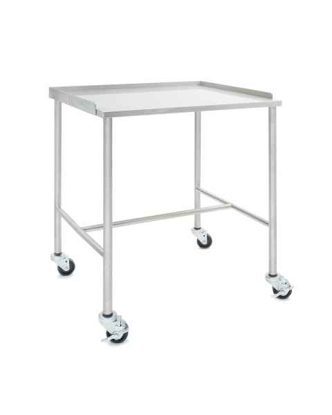 Blickman 0123026100 Model 3026SSH Stainless Steel Tabletop Mobile Stand with H-Brace