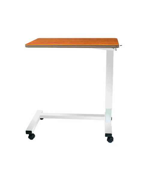 Novum Medical Model 124 Acute Care Overbed Table without Vanity - Spring Assisted Lift Mechanism
