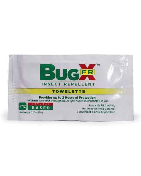 AERO Healthcare 12842 BugX Insect Repellent Wipes, DEET FREE