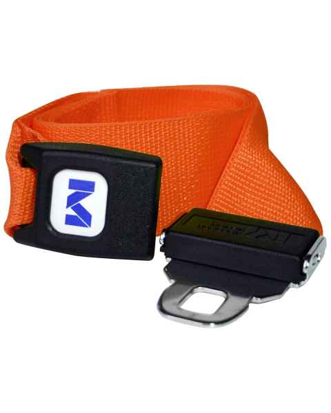 1-Piece Polypropylene Strap with Metal Push Button Buckle