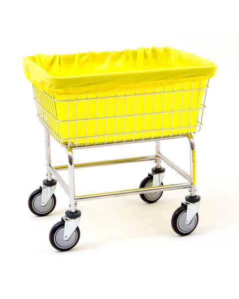 R&B Wire 141Y Nylon Liner for E, D, and G Wire Basket - Yellow (Laundry Cart is Sold Separately)