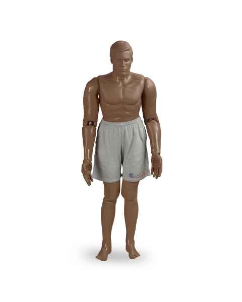 Simulaids Handcuffing Police Training Manikin - Dark Skin Tone