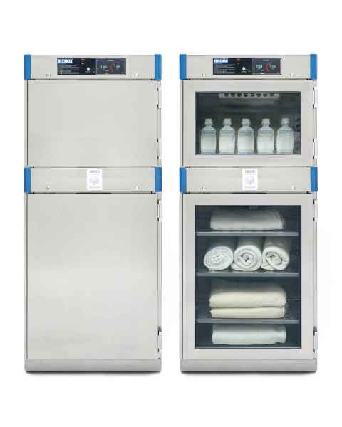 Blickman Dual Chamber Freestanding Warming Cabinet Model 8924TS & 8924TG with Touchscreen