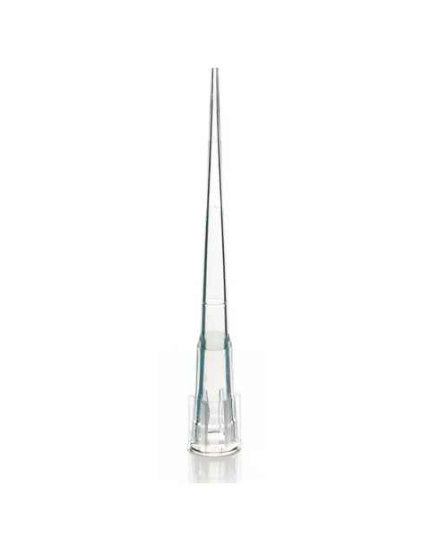 Globe Scientific 150035 0.1uL-10uL XL Certified Universal Low Retention Graduated Pipette Tip - 45mm, Extended Length