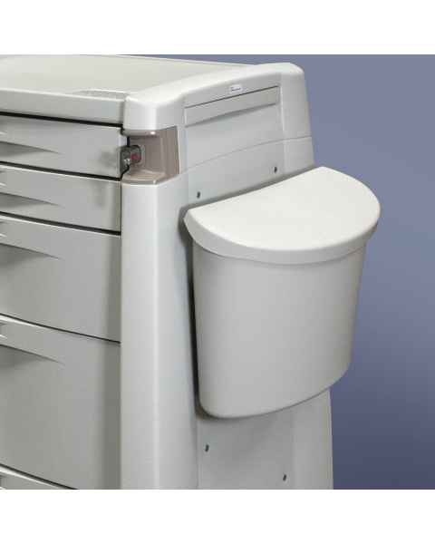 Capsa 15533K Waste Container with Lid, Light Creme