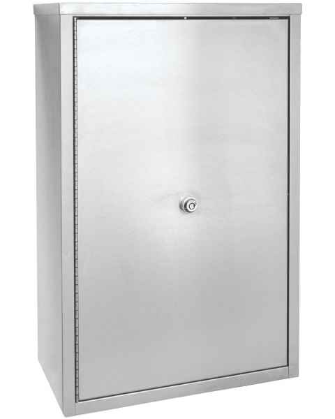 Double Door, Double Lock Narcotic Cabinet - 15" H x 11" W x 4" D