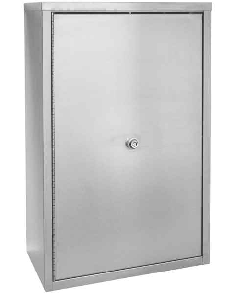 Large Double Door, Double Lock Narcotic Cabinet - 24" H x 16" W x 8" D