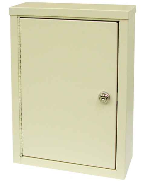 Small Economy Narcotic Cabinet, Double Door, Double Lock - 15" H x 11" W x 4" D